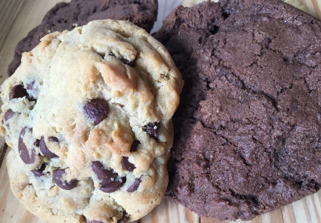 Hot Chocolate and Chocolate Chip cookies from Great One Cookie Company