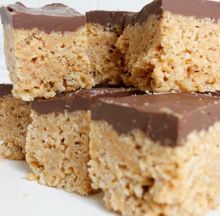 peanut butter rice crispy bars with chocolate on top 28 peanut butter rice crispy bars with chocolate on top 28