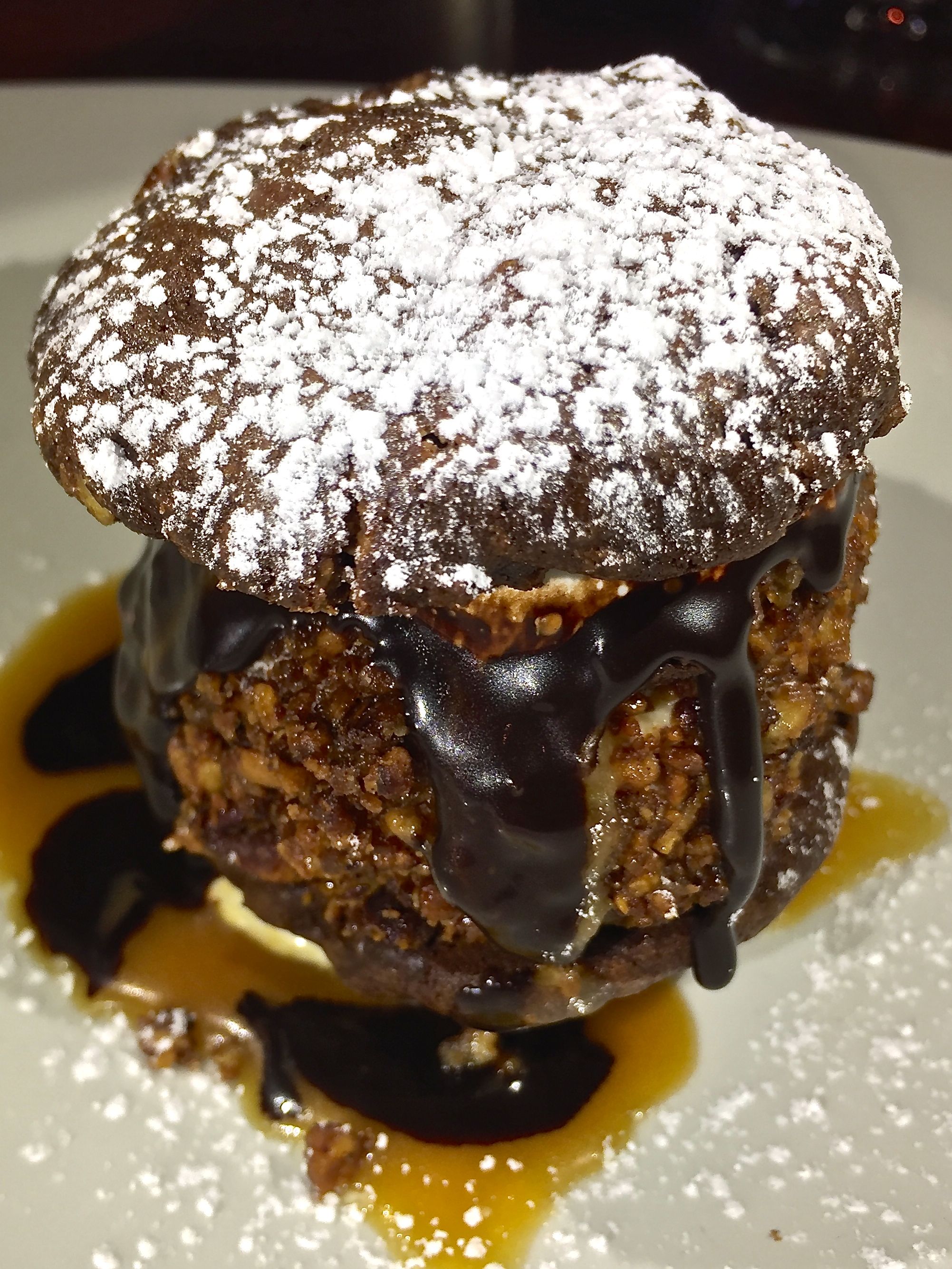 Jasper's Rocky Road Ice Cream Sandwich